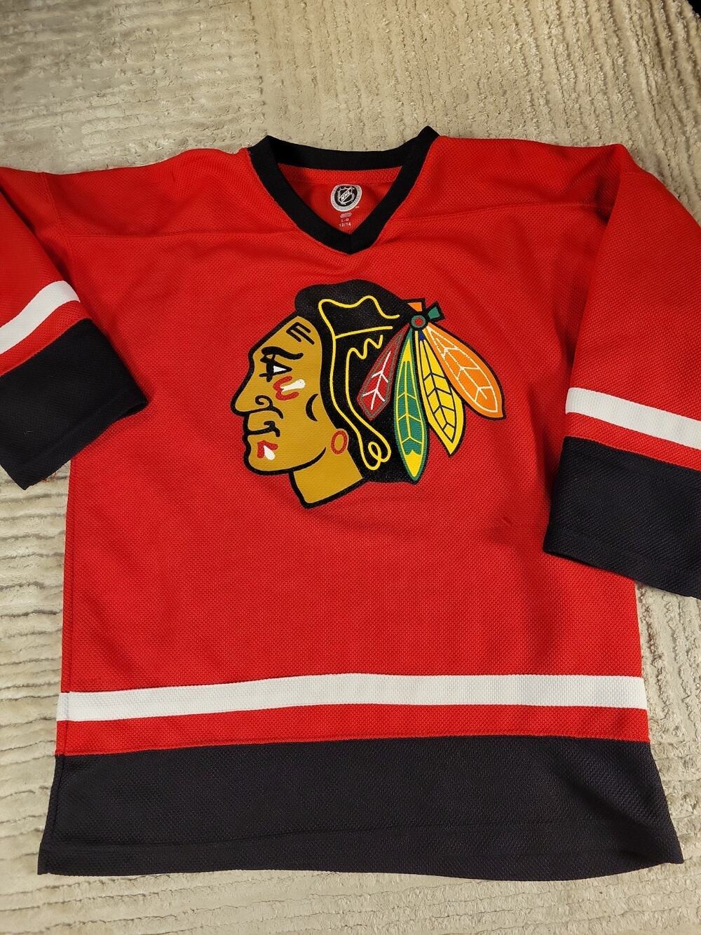Chicago Blackhawks Jersey NHL Hockey Youth Size Large 12-14 Boys kids Children